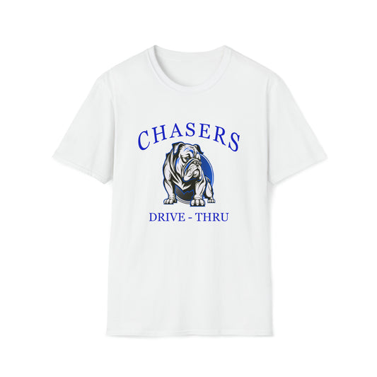 White unchained New Style Chasers Unisex Softstyle T-Shirt