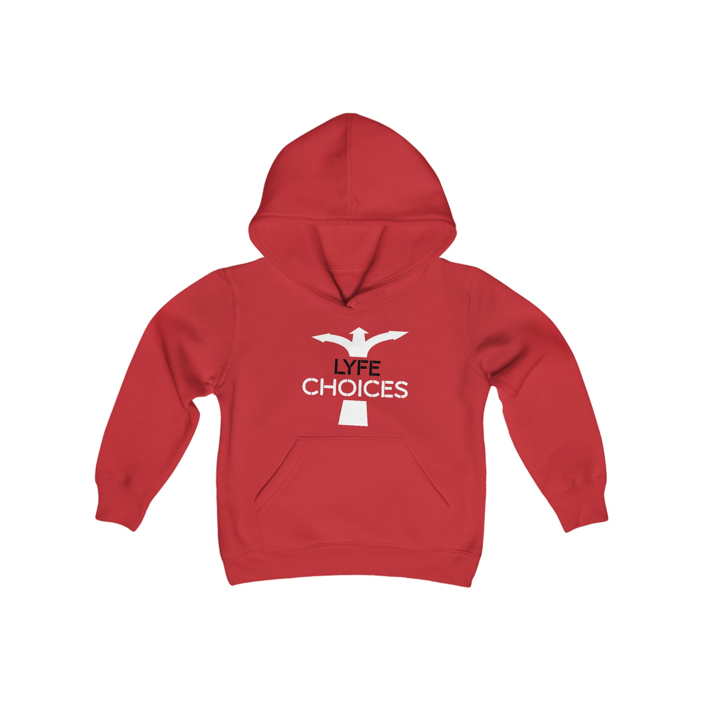 2 GUYZ BREAK BREAD Youth Heavy Blend Hooded Sweatshirt