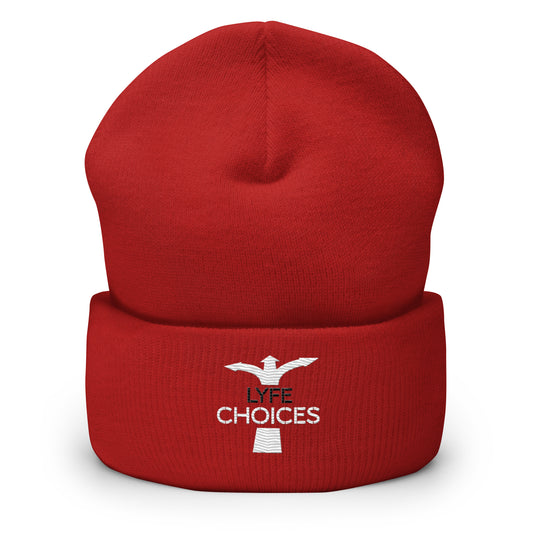 Life Choices Cuffed Beanie