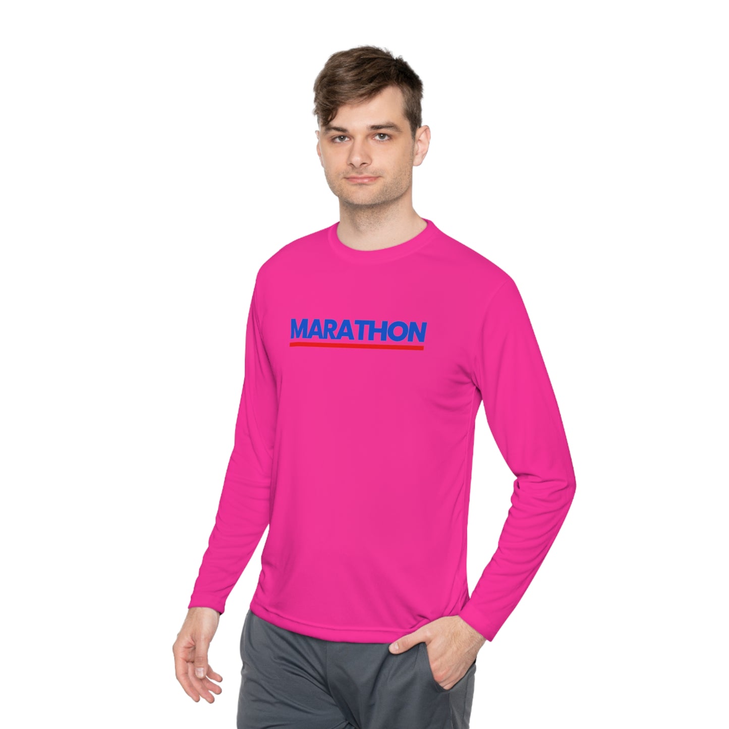 Marathon Unisex Lightweight Long Sleeve Tee