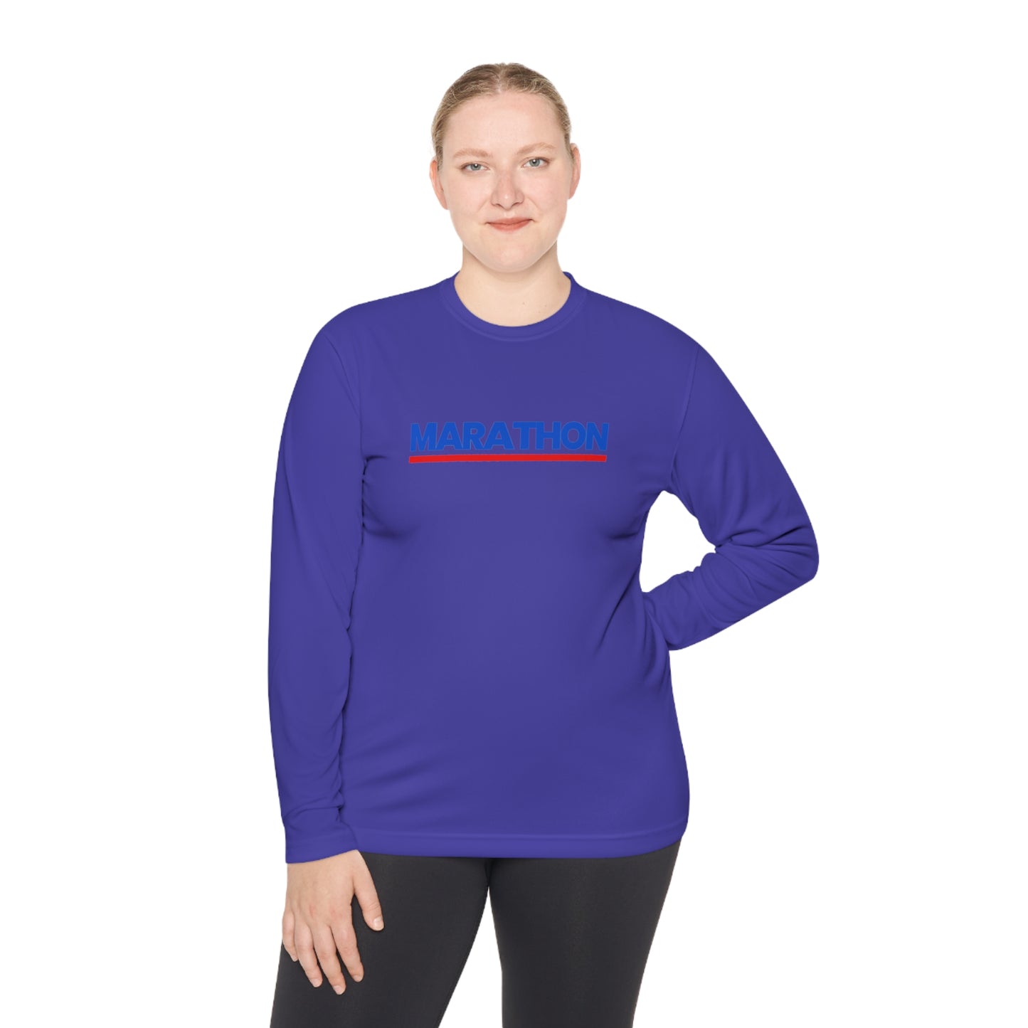 Marathon Unisex Lightweight Long Sleeve Tee