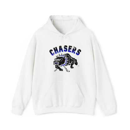 Black & White Chained Chasers Unisex Heavy Blend™ Hooded Sweatshirt