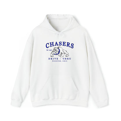 White & Black Chasers Unisex Heavy Blend™ Hooded Sweatshirt