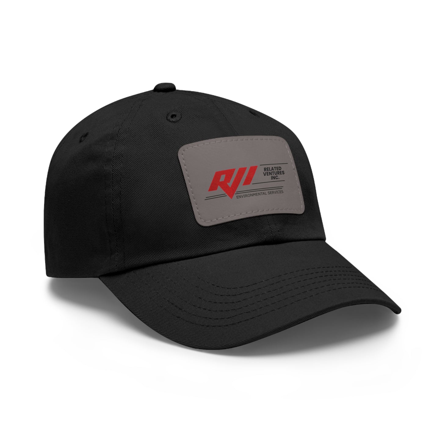 RVI Adjustable Hat with Leather Patch (Rectangle)