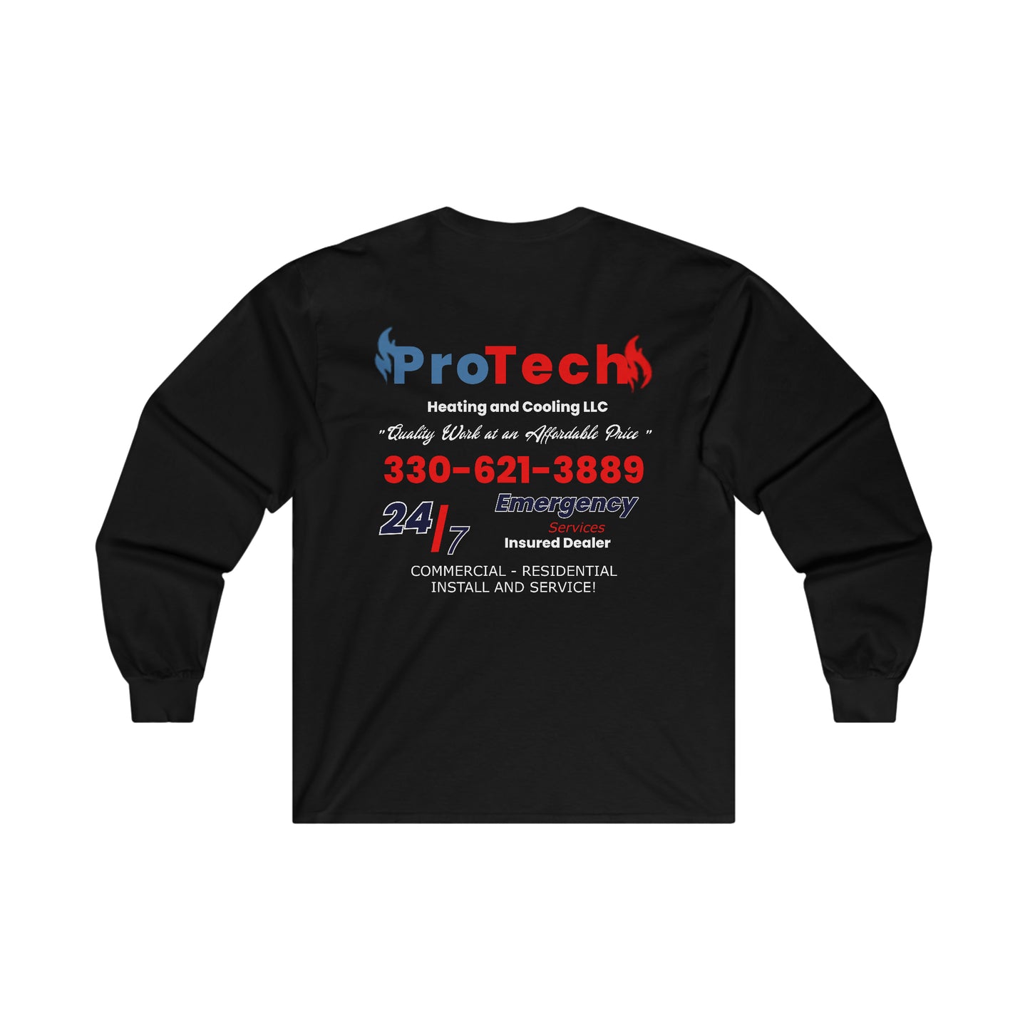 ProTech Ultra Cotton Long Sleeve Tee