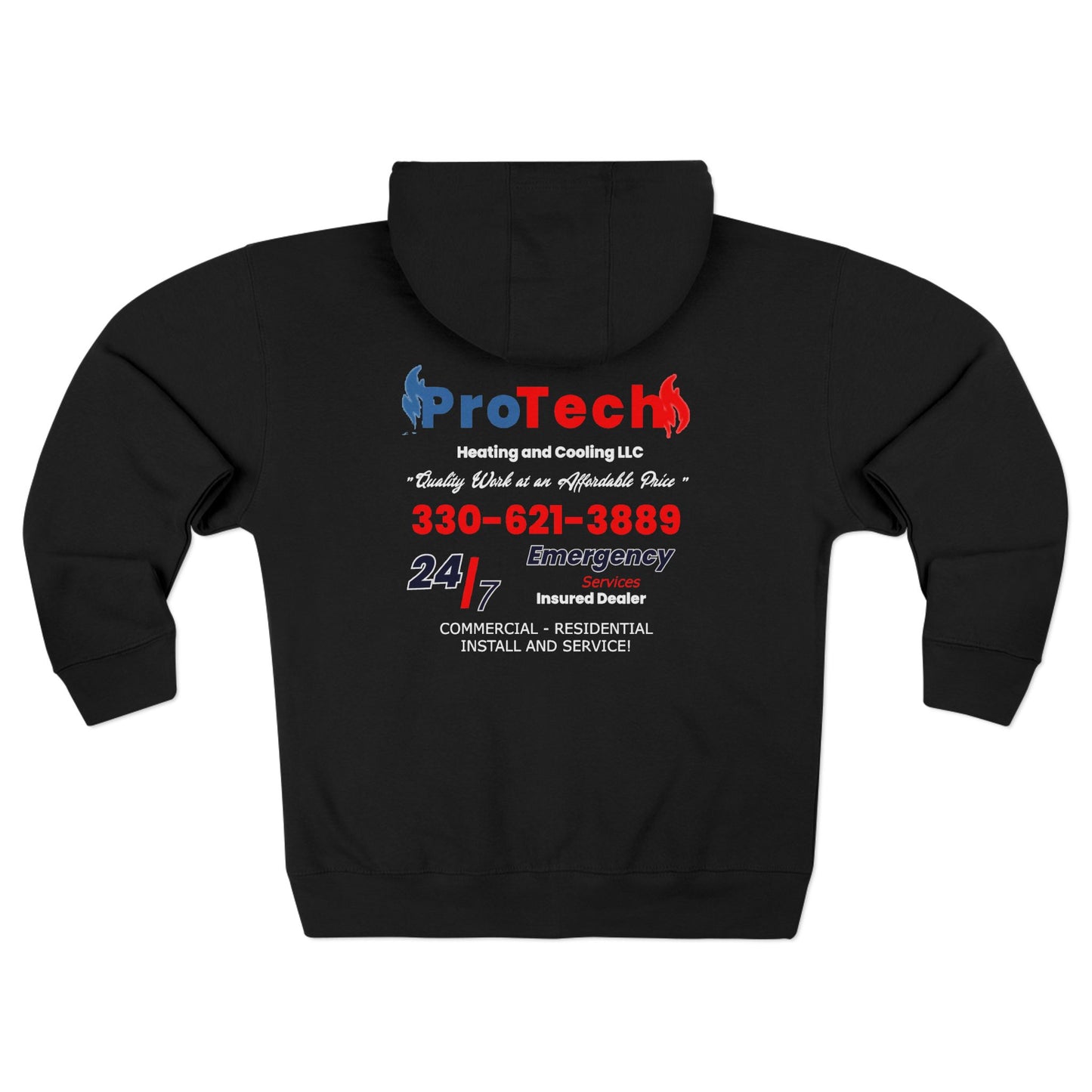 ProTech Unisex Zip Hoodie