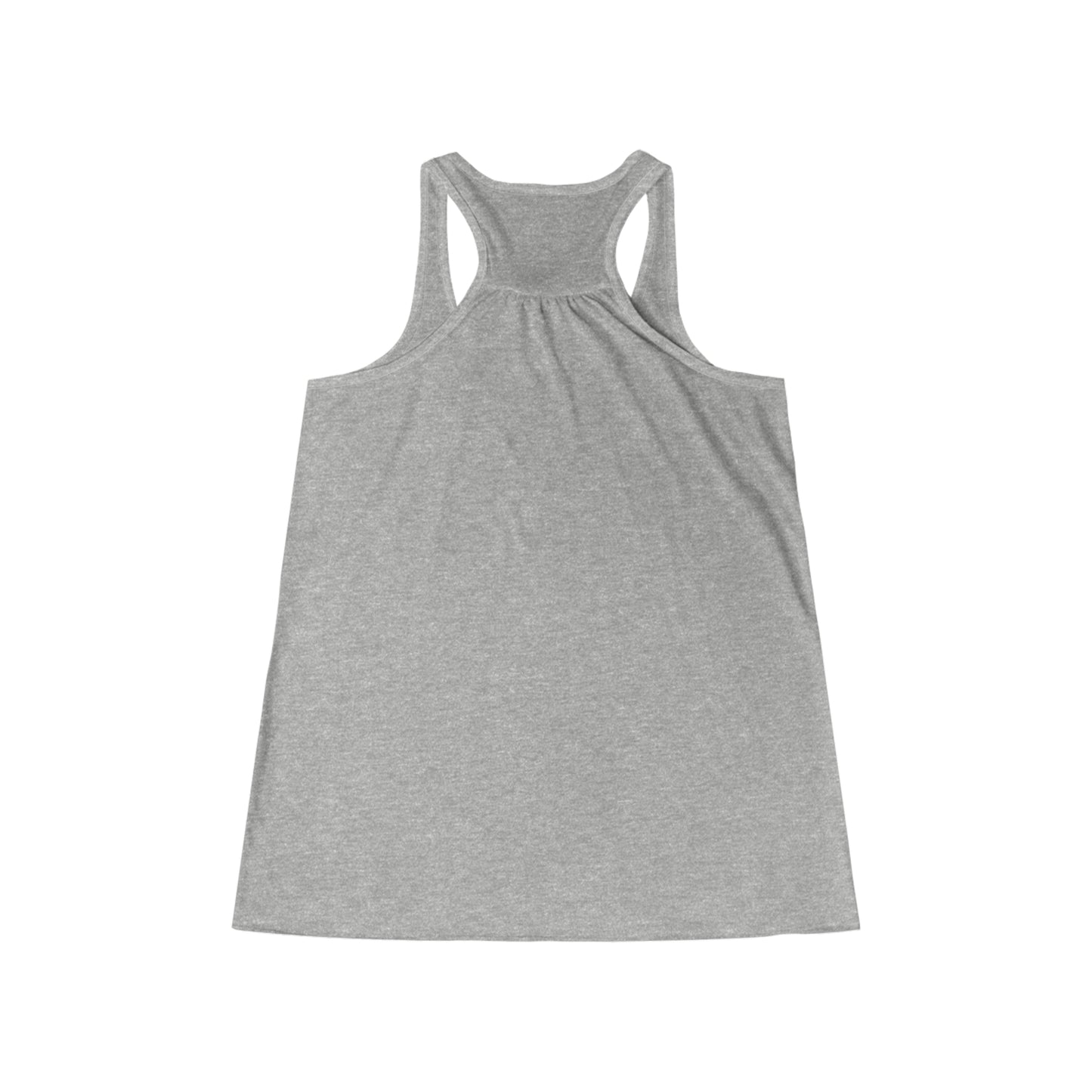 White, White marble, Black and Athletic Heather Chasers Women's Flowy Racerback Tank