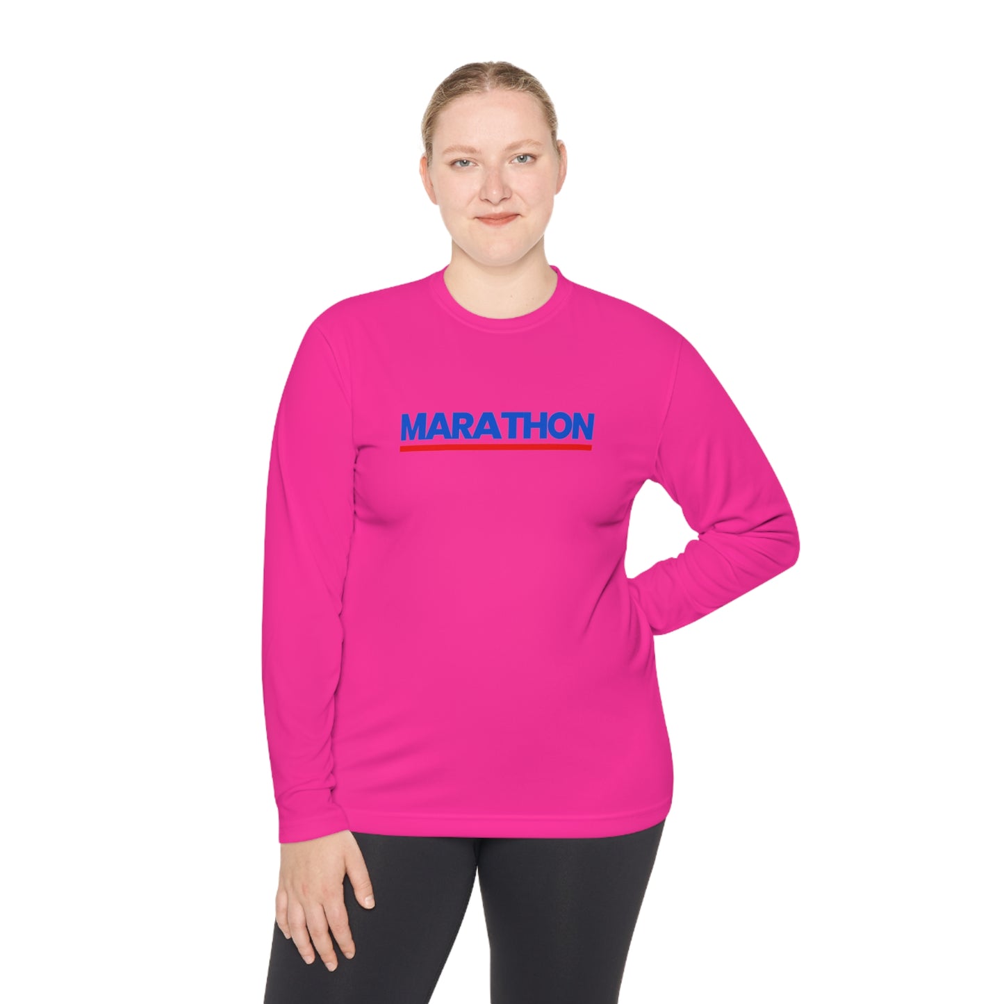 Marathon Unisex Lightweight Long Sleeve Tee