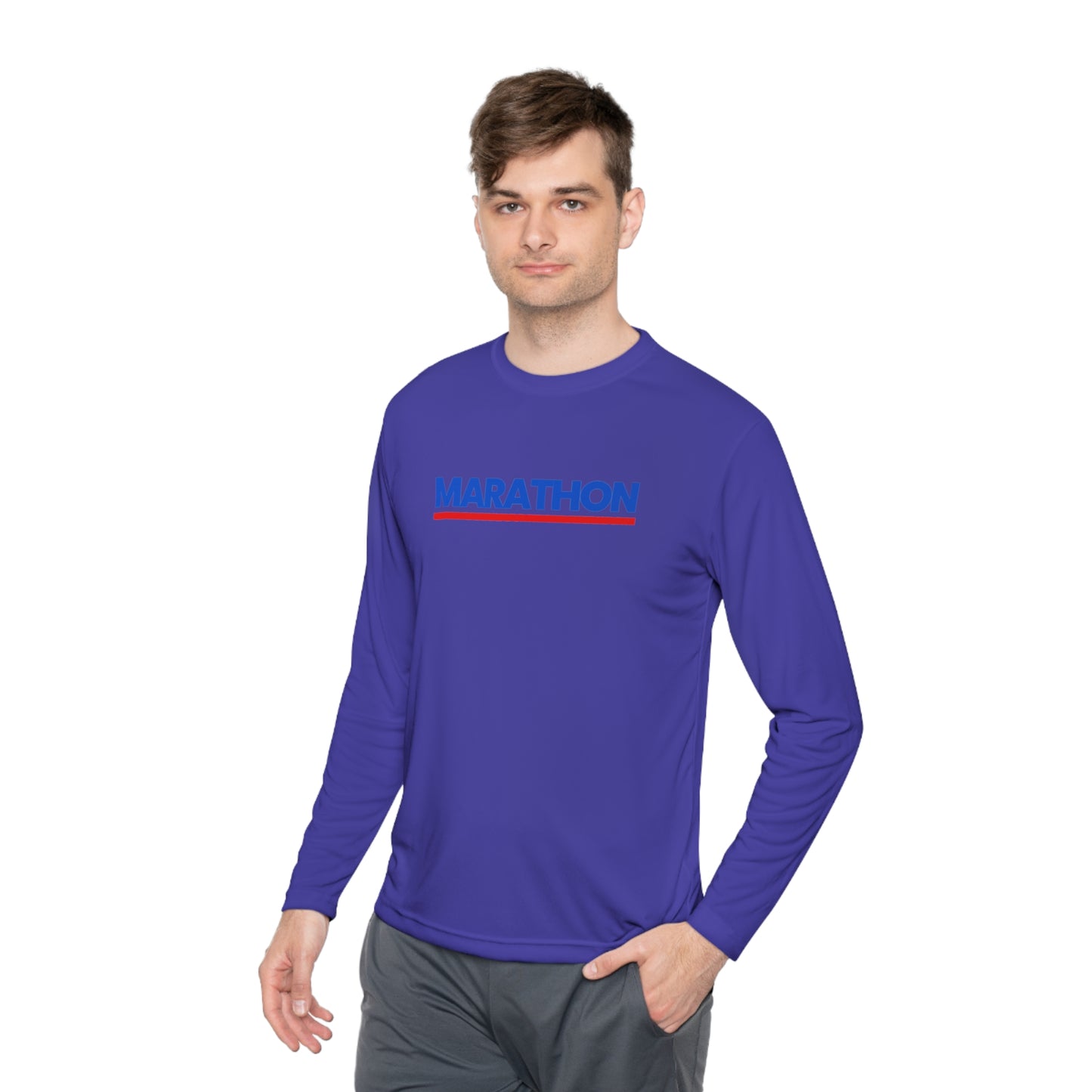 Marathon Unisex Lightweight Long Sleeve Tee