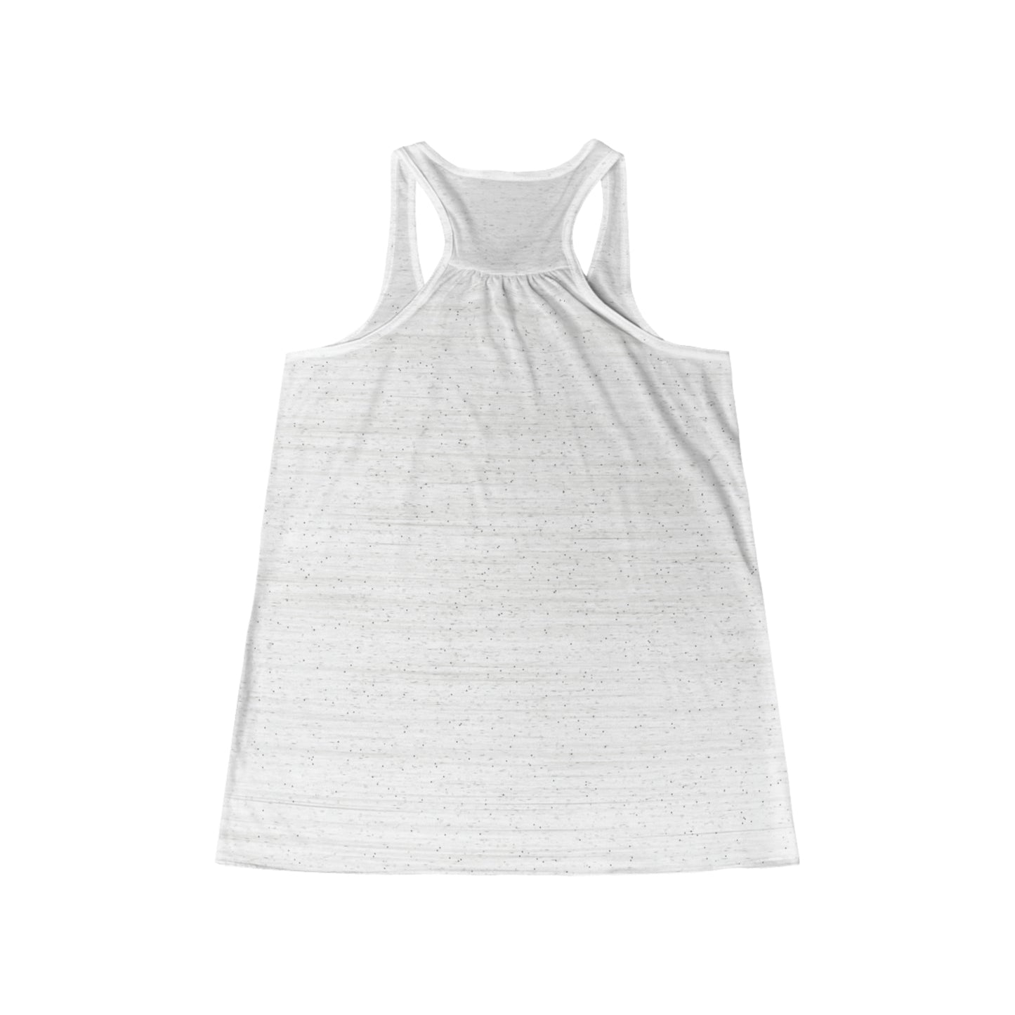 White, White marble, Black and Athletic Heather Chasers Women's Flowy Racerback Tank