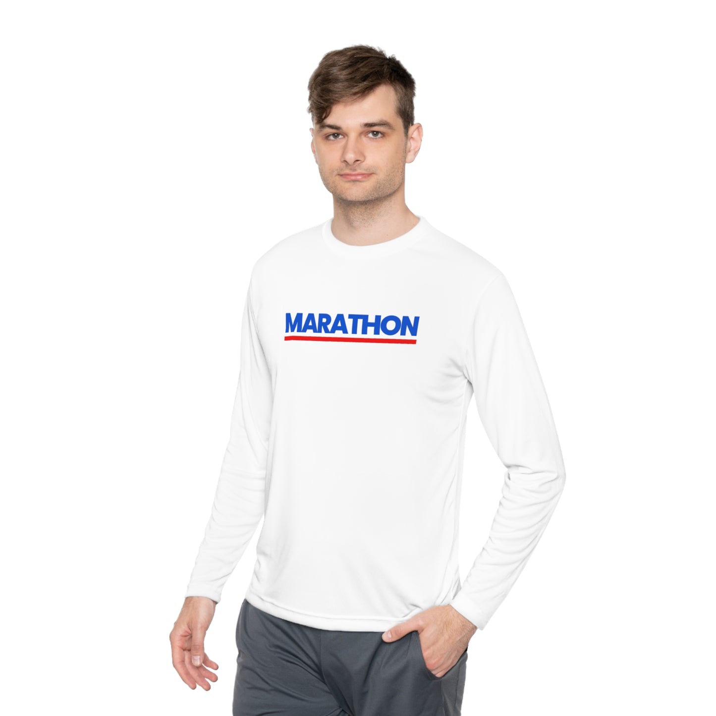 Marathon Unisex Lightweight Long Sleeve Tee